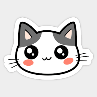 Cute Kawaii Kitten Sticker